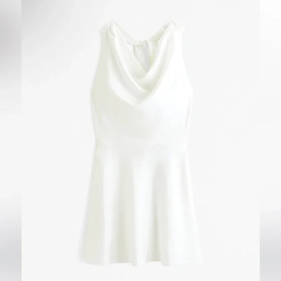 Abercrombie & Fitch White Mini Dress - Picture 5 of 7